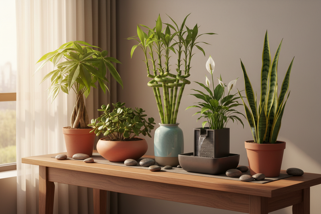Top three (3) plants that enhance Feng Shui