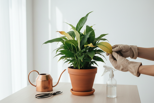 Top 3 reasons plant leaves turn yellow or brown?