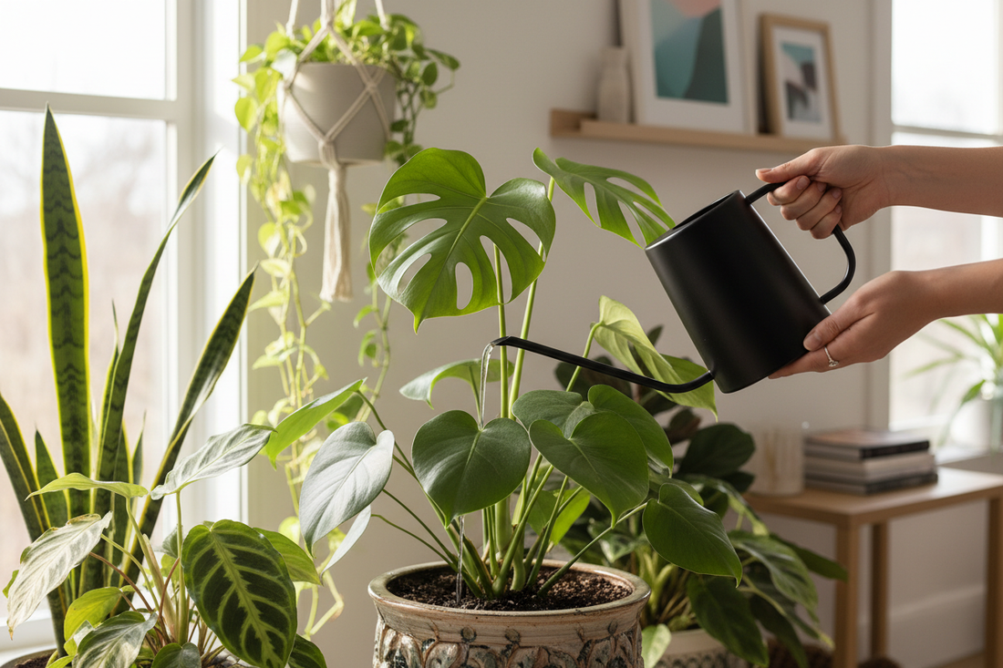 How often should I water my houseplants?