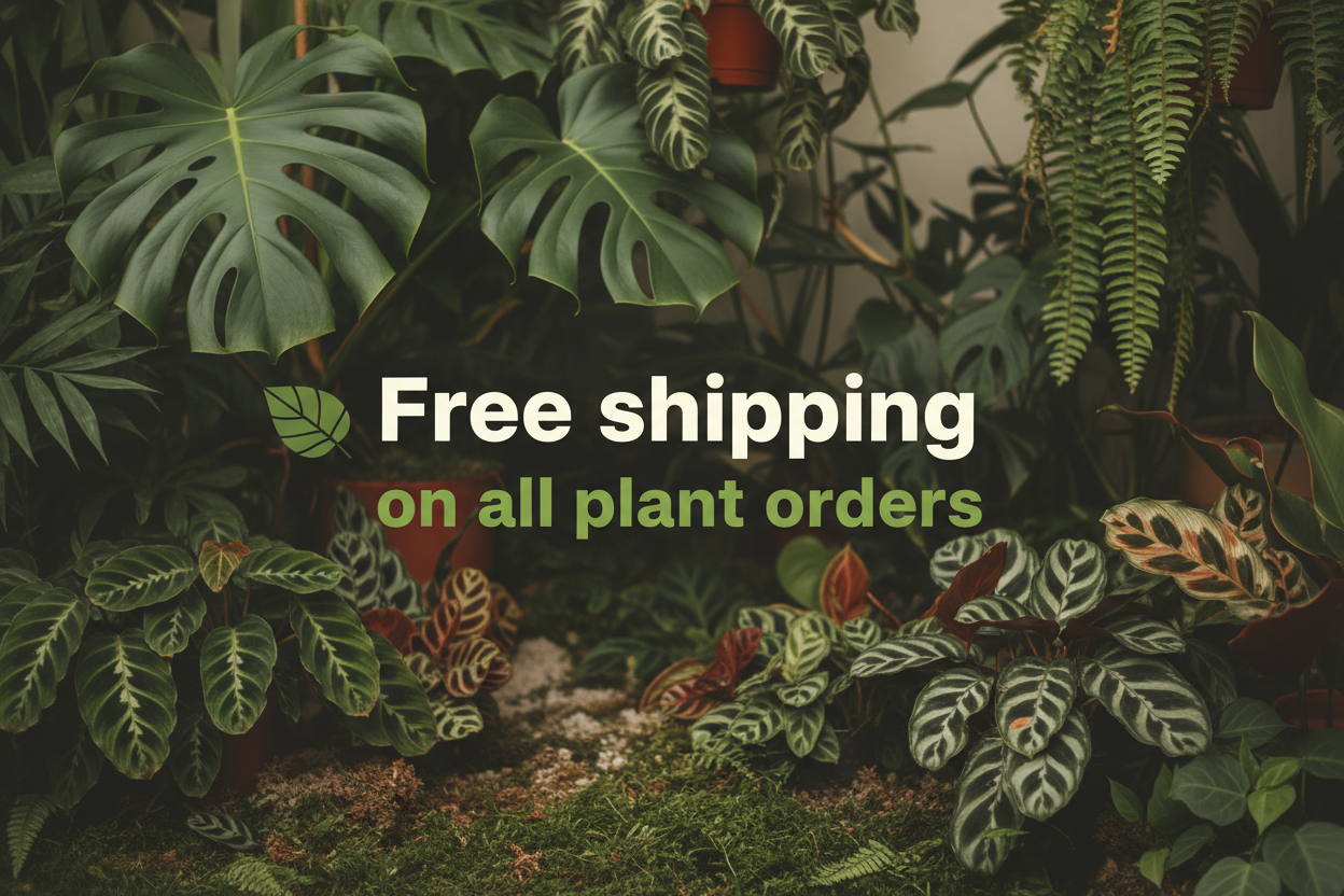 Free shipping on all plant orders size to 400 px height 1248 width