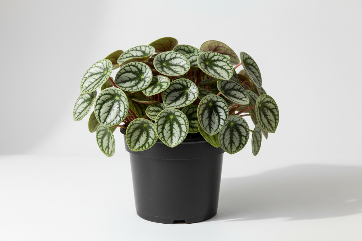 Peperomia watermelon in a 8 inches nursery pot